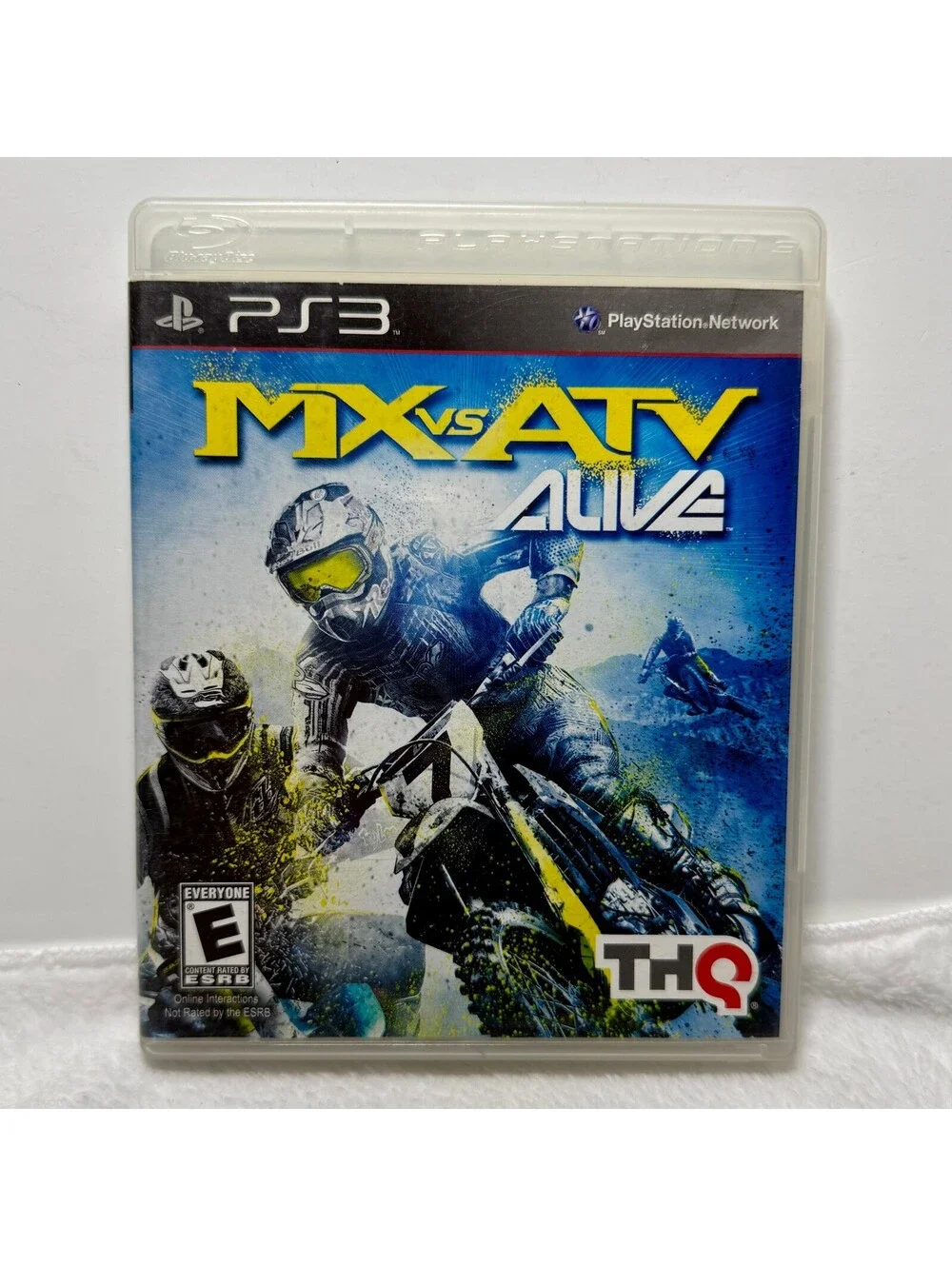 MX vs ATV Alive PS3 PlayStation 3 Complete CIB Genuine THQ Motocross